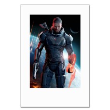 Notebooks A5 with print Mass Effect Main Hero Print -