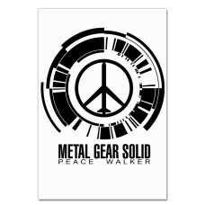 Notebooks A5 with print Metal Gear Logo -