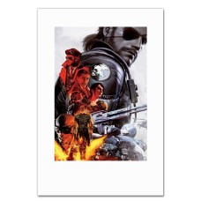 Notebooks A5 with print Metal Gear Theme -