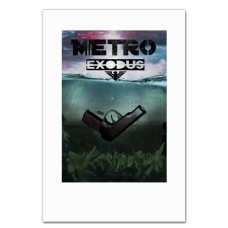 Notebooks A5 with print Metro Exodus Theme Print -