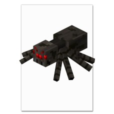 Блокнот А5 с принтом Майнкрафт Паук Принт -