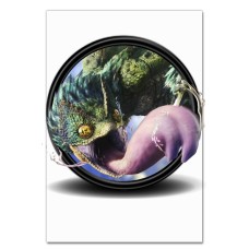 Блокнот А5 з принтом Монстр Хантер: Мир Круглий Принт -