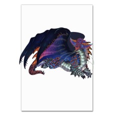 Блокнот А5 з принтом Монстр Хантер: Світ Арт Версія -