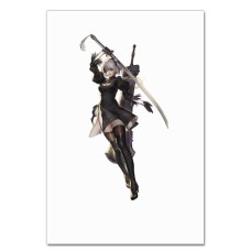 Блокнот А5 с принтом Ниер Автомата Героический Принт -