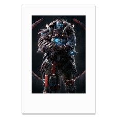 Notebooks A5 with print Quake Hero -