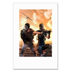 Notebooks A5 with print Ring Of Elysium Heroes -