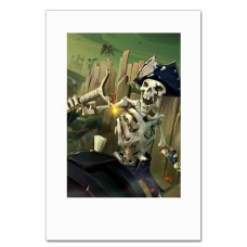 Notebooks A5 with print Sea Of ​​Thieves Sceleton Hero -