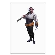 Notebooks A5 with print Sea Of ​​Thieves Strong Hero Print -