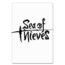 Notebooks A5 with print Sea Of ​​Thieves Black Logo -
