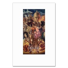 Notebooks A5 with print Sekiro Shadow Die Twice Theme -