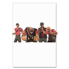 Notebooks A5 with print Team Fortress Heroes -
