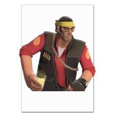Notebooks A5 with print Team Fortress Print -