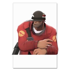 Notebooks A5 with print Team Fortress Theme Hero -