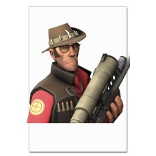 Notebooks A5 with print Team Fortress Hero Theme -