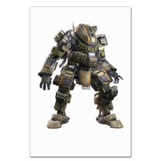 Notebooks A5 with print Titanfall Creature -
