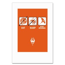 Notebooks A5 with print The Elder Scrolls Fun Print -