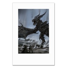 Notebooks A5 with print The Elder Scrolls Main Dragon -