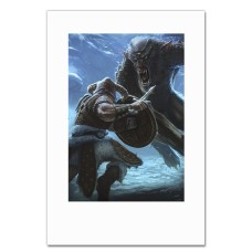 Notebooks A5 with print The Elder Scrolls Werewolf Hero Battle -