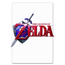 Notebooks A5 with print The Legend Of Zelda Logo -