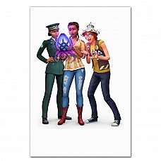 Notebooks A5 with print The Sims Heroes Print -