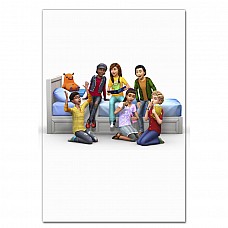 Notebooks A5 with print The Sims Cute Heroes -
