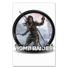 Notebooks A5 with print Tomb Raider Logo Print -