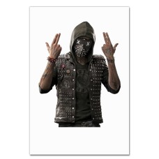 Notebooks A5 with print Watch Dogs Hero -