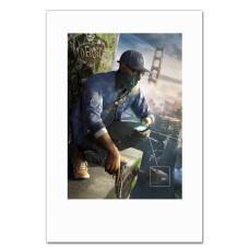 Notebooks A5 with print Watch Dogs Theme Hero Print -