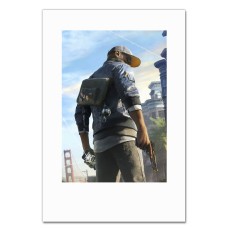 Notebooks A5 with print Watch Dogs Main Hero -