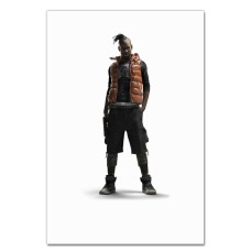 Notebooks A5 with print Watch Dogs Man Hero Print -