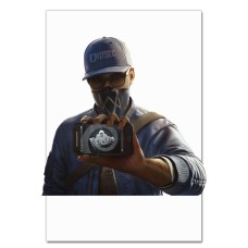 Notebooks A5 with print Watch Dogs Main Hero Print -