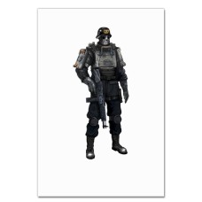 Notebooks A5 with print Wolfenstein Theme Hero -