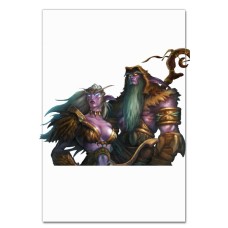 Notebooks A5 with print World Of Warcraft Heroes -