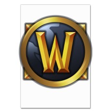 Notebooks A5 with print World Of Warcraft Logo -