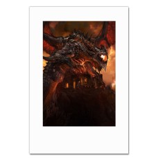 Notebooks A5 with print World Of Warcraft Dragon -
