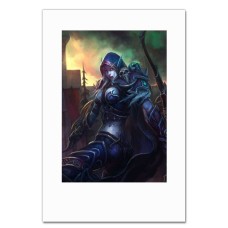 Notebooks A5 with print World Of Warcraft Sylvanas Windrunner Hero -
