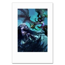 Notebooks A5 with print World Of Warcraft Battle -
