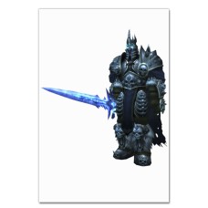 Notebooks A5 with print World Of Warcraft Lich King Hero -
