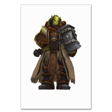Notebooks A5 with print World Of Warcraft Warrior -