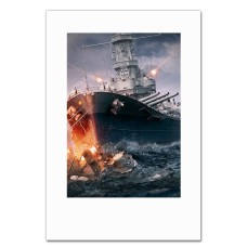 Notebooks A5 with print World Of Warships Theme -