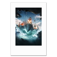 Notebooks A5 with print World Of Warships Cute Print -