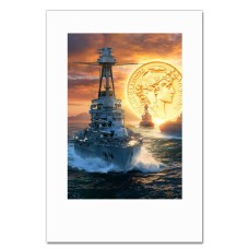 Notebooks A5 with print World Of Warships Bright Print -