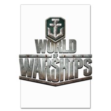 Notebooks A5 with print World Of Warships Logo -