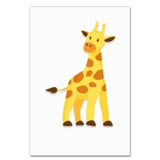 Notebooks A5 with print Giraffe From Cartoon -