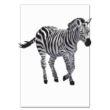 Notebooks A5 with print Zebra Walks -