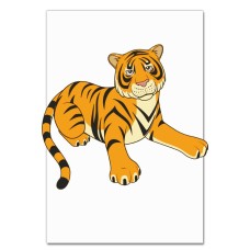 Notebooks A5 with print Tiger From Cartoon -