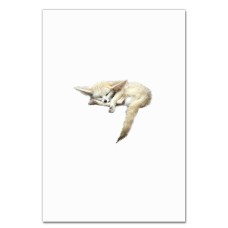 Notebooks A5 with print Cute Fox Sleeps -