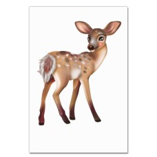 Notebooks A5 with print Cute Dear From Cartoon -
