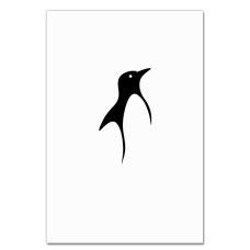 Notebooks A5 with print Beautiful Penguin -