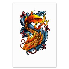 Notebooks A5 with print Colorful Fish -